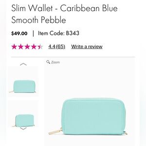 NIB thirty-one slim wallet